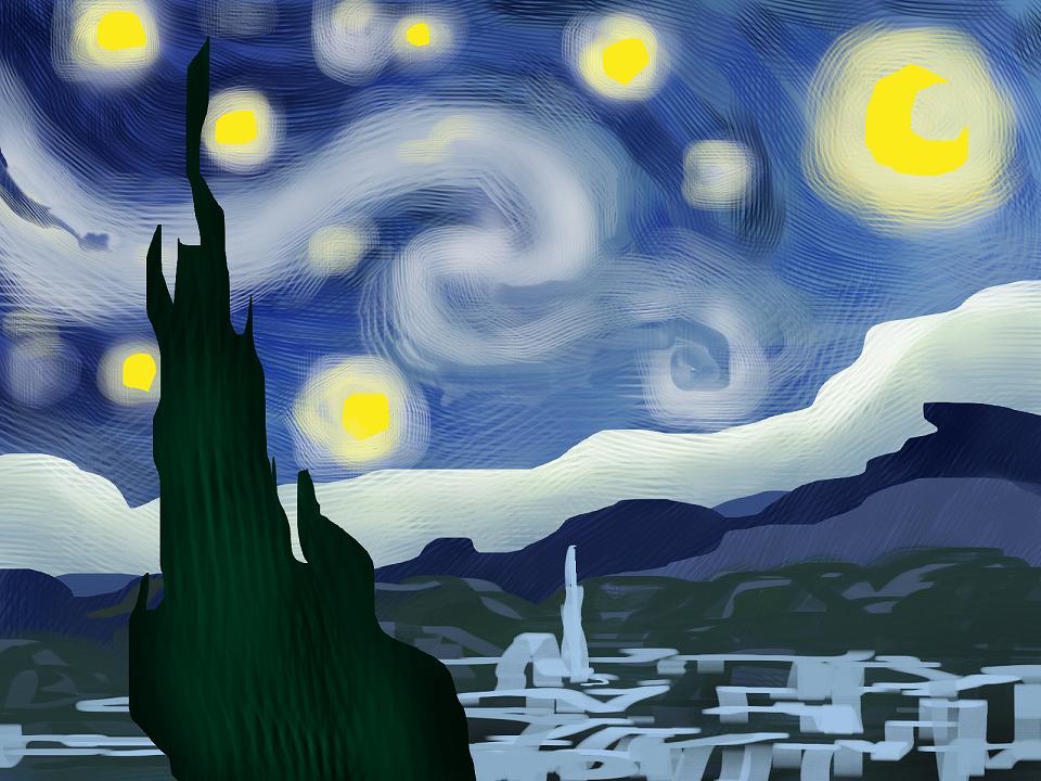 星月夜（フィンセント・ファン・ゴッホ）