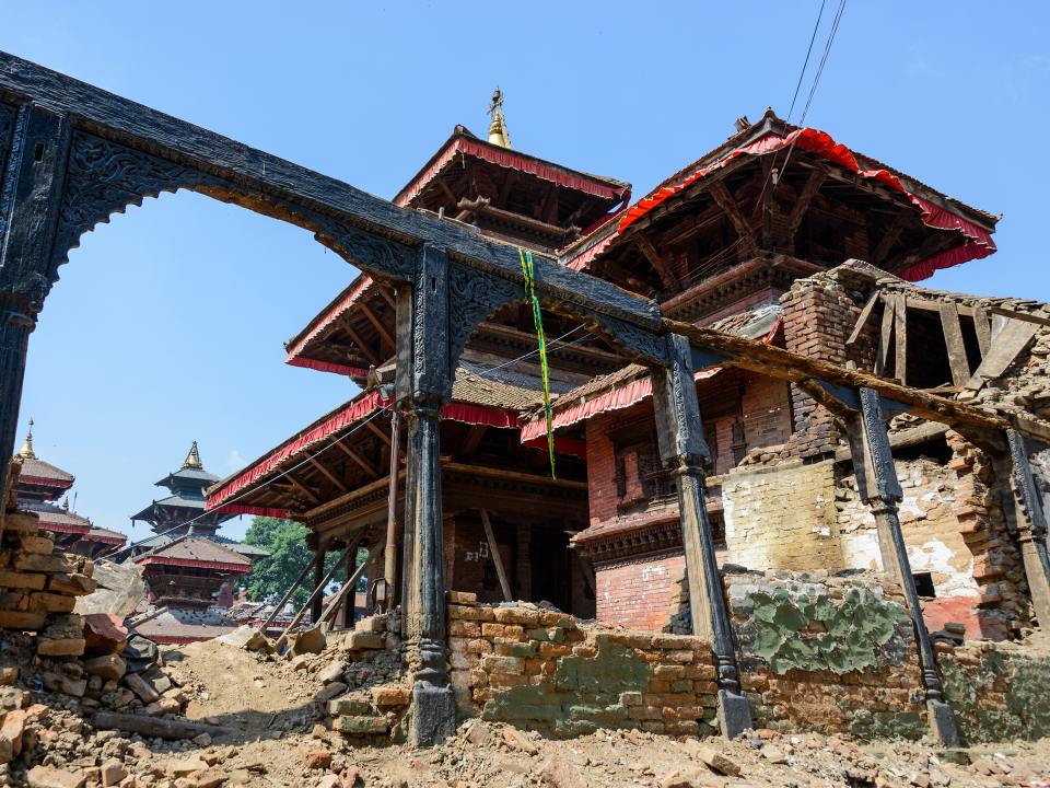 ネパール大地震（カトマンズの谷 - 世界文化遺産 / ネパール）