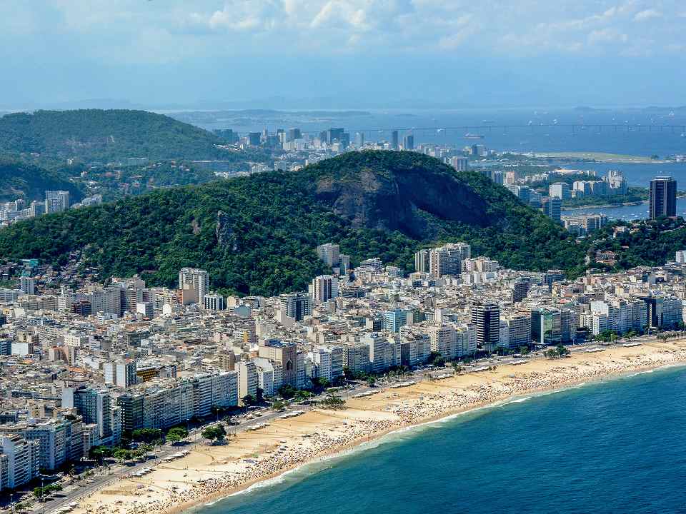 イパネマ海岸（ブラジル）