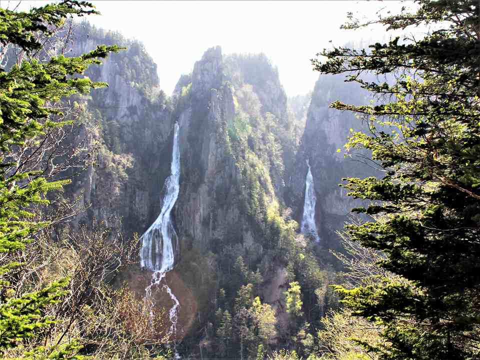 銀河・流星の滝（北海道）